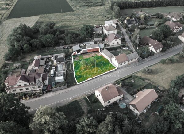 Prodej stavebního pozemku 966 m&sup2;, Kácov